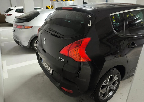 Peugeot 3008 cena 20500 przebieg: 133000, rok produkcji 2009 z Ostroróg małe 154
